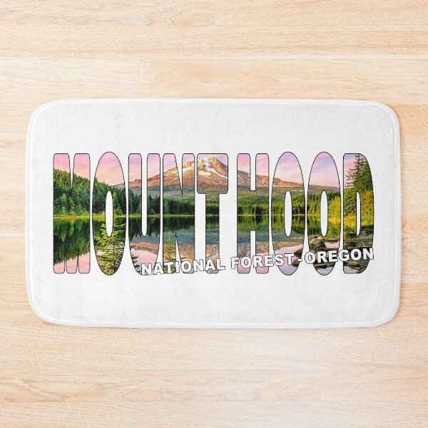 Item preview, MOUNT HOOD National Forest Oregon - Sunset with Lake Reflections designed and sold by Adam Gormley.
