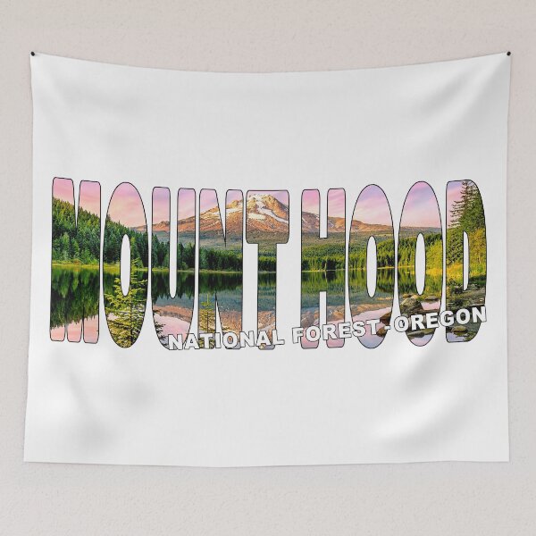 Item preview, MOUNT HOOD National Forest Oregon - Sunset with Lake Reflections designed and sold by Adam Gormley.