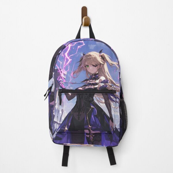 Item preview, Fischl Genshin Impact Purple Lightning Gothic Waifu designed and sold by 108Recordings.