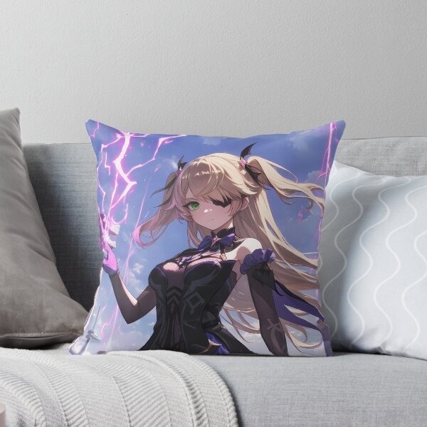 Item preview, Fischl Genshin Impact Purple Lightning Gothic Waifu designed and sold by 108Recordings.