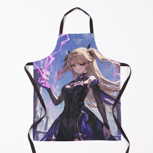 Item preview, Fischl Genshin Impact Purple Lightning Gothic Waifu designed and sold by 108Recordings.