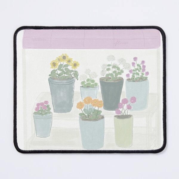 Item preview, Flower shop designed and sold by rachelsillust.