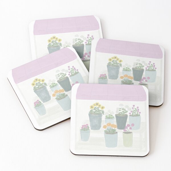 Item preview, Flower shop designed and sold by rachelsillust.