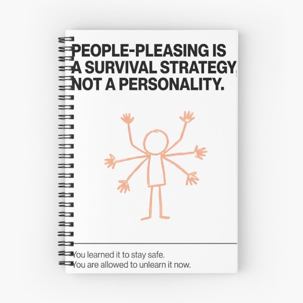 Item preview, People Pleasing Survival Strategy Trauma Response Art designed and sold by Artist-Auliffe.