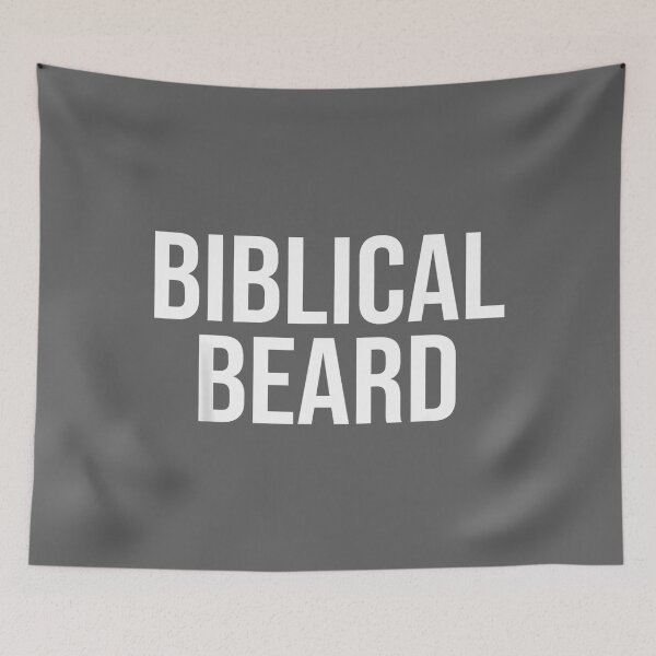 Item preview, Biblical Beard Funny Christian Men Beard Dad Father's Day designed and sold by KristineLi.