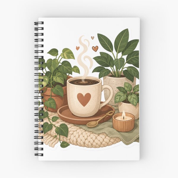 Item preview, Coffee Plant Bliss Cozy Mug Pattern designed and sold by StickyGuys.