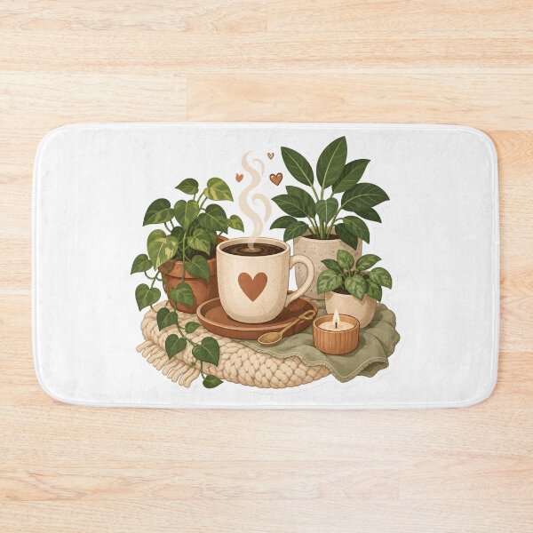 Item preview, Coffee Plant Bliss Cozy Mug Pattern designed and sold by StickyGuys.