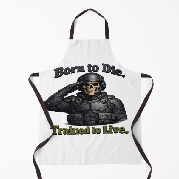 Item preview, Skull Soldier Born to Die designed and sold by Dresut.