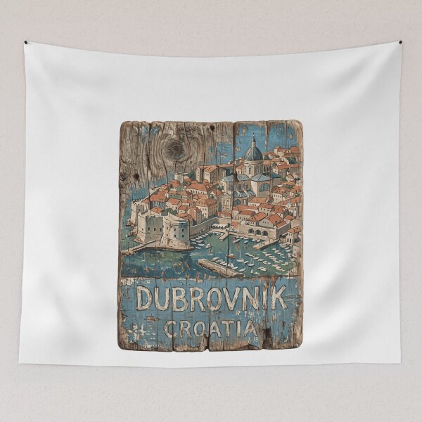 Item preview, Dubrovnik Croatia Travel Destination Tourist Vacation Memory designed and sold by Simsimah26Parks.