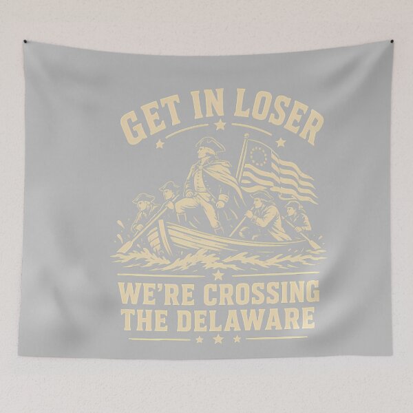 Item preview, 250th 4th July Get in Loser We're Crossing The Delaware Premium Tri-Blend designed and sold by mjohnson9.