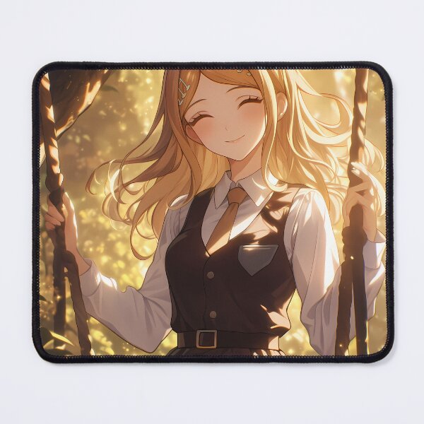 Item preview, Kaede Akamatsu Danganronpa Golden Sunlight Forest Swing Smile designed and sold by SuperTeamCanada.