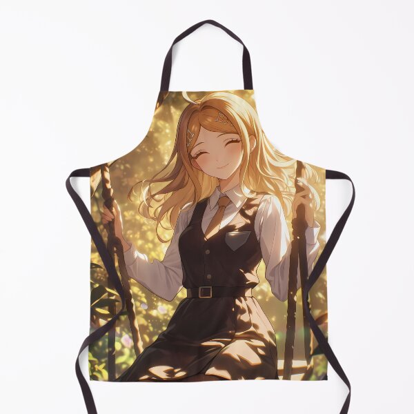 Item preview, Kaede Akamatsu Danganronpa Golden Sunlight Forest Swing Smile designed and sold by SuperTeamCanada.