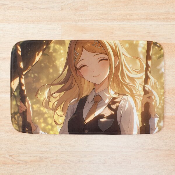 Item preview, Kaede Akamatsu Danganronpa Golden Sunlight Forest Swing Smile designed and sold by SuperTeamCanada.