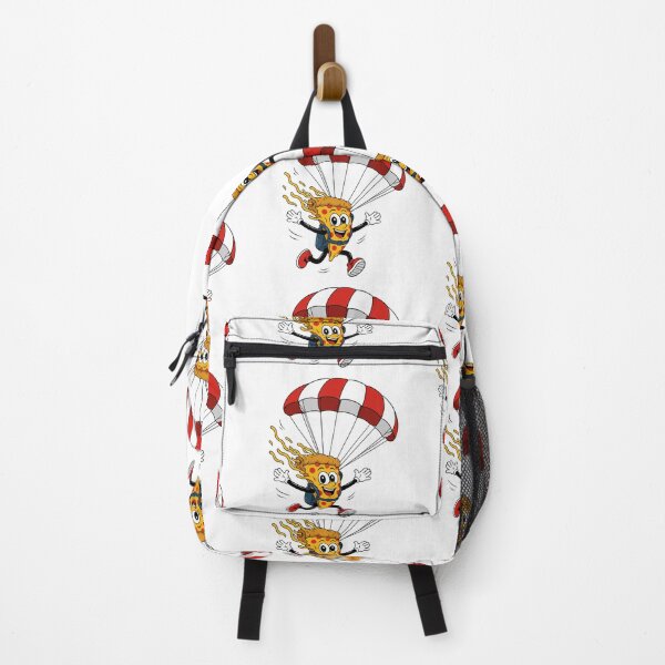 Item preview, Funny Pizza Skydiving – Parachute Adventure Art designed and sold by Combat Skies.