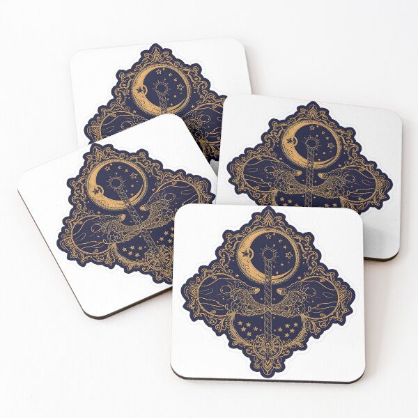 Item preview, Mystical Golden Esoteric Art designed and sold by KooksStudio.