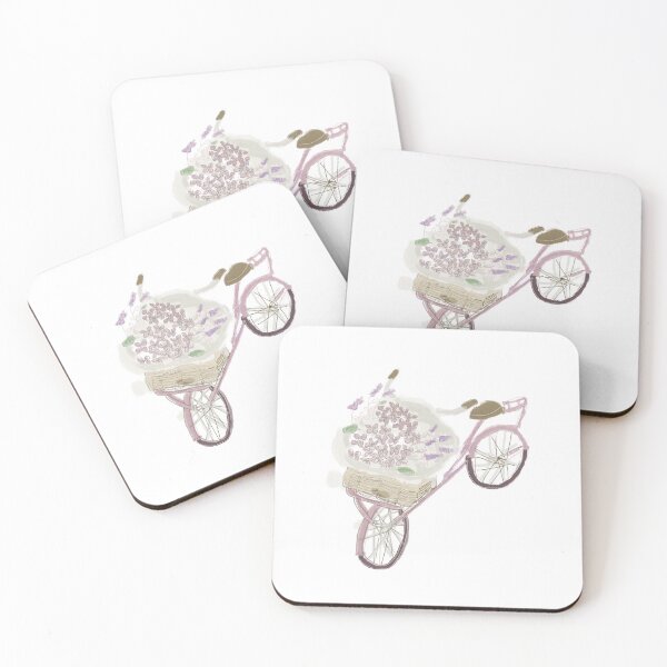 Item preview, Flower bike  designed and sold by rachelsillust.