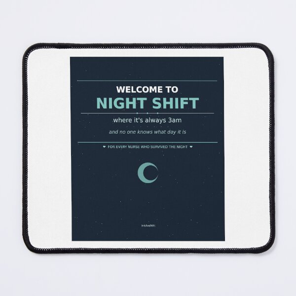 Item preview, Night Shift Nurse Funny Mug Welcome to Night Shift Gift designed and sold by InkAndWit.