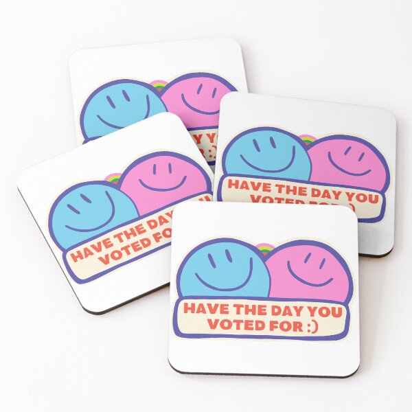 Item preview, HAVE THE DAY YOU VOTED FOR DOPAMINE STICKER designed and sold by aydapadi.