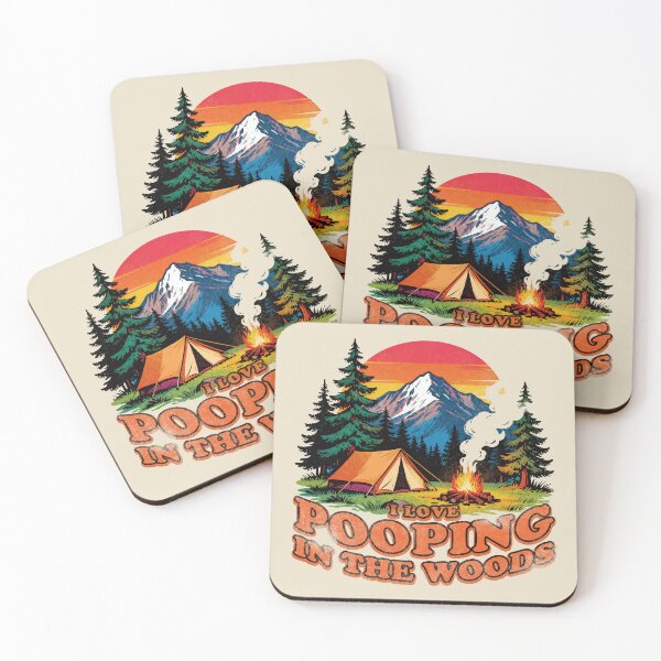 Item preview, I Love Pooping In The Woods. designed and sold by EunsooLee.