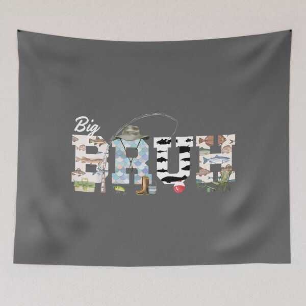 Item preview, Big Bruh 1st Birthday Fishing designed and sold by KristineLi.