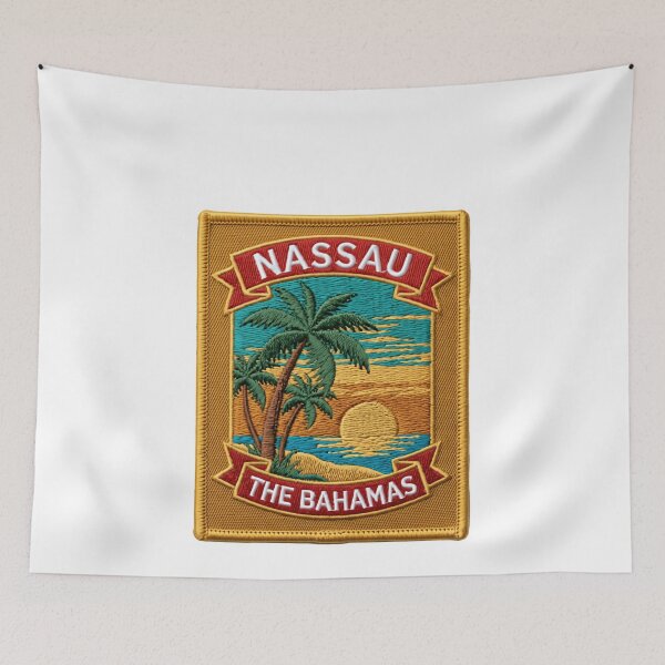 Item preview, Nassau The Bahamas Tropical Island Travel Souvenir Vacationer designed and sold by Simsimah26Parks.