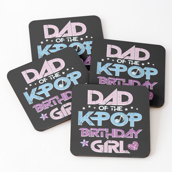 Item preview, Dad of Kpop Birthday Girl Family Matching Bday Papa Men designed and sold by CriseldaBruning.