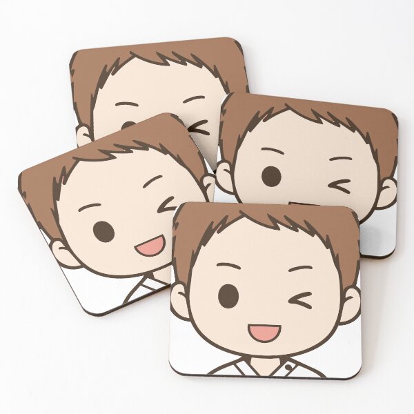 Item preview, Cute Male Nurse Winking Japanese Illustration designed and sold by medicalkinoko.