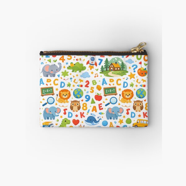 Item preview, Cute Educational Alphabet & Animals Kids Pattern designed and sold by SubhAksara.
