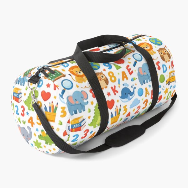 Item preview, Cute Educational Alphabet & Animals Kids Pattern designed and sold by SubhAksara.
