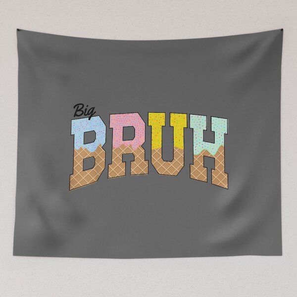 Item preview, Big Bruh Ice Cream Birthday designed and sold by KristineLi.