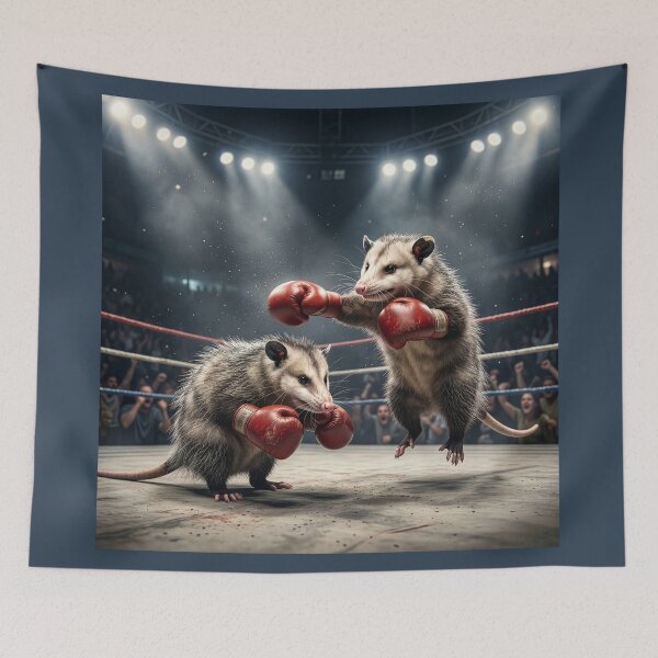 Item preview, Possums Go All Twelve Rounds designed and sold by Tridentulus.