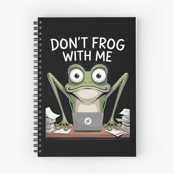 Item preview, Don't Frog With Me Funny Work Frog Meme Sarcastic Office Gift designed and sold by Say It With Ink.