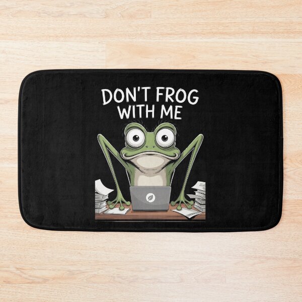 Item preview, Don't Frog With Me Funny Work Frog Meme Sarcastic Office Gift designed and sold by Say It With Ink.