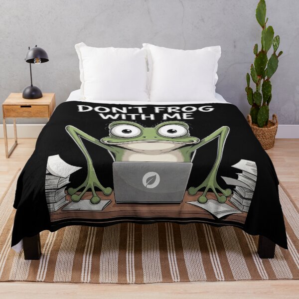 Item preview, Don't Frog With Me Funny Work Frog Meme Sarcastic Office Gift designed and sold by Say It With Ink.