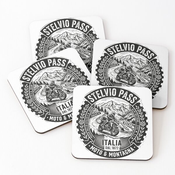Item preview, Stelvio Pass Italia Moto Montagna Motorcycle Mountain Adventure designed and sold by Simsimah26Parks.