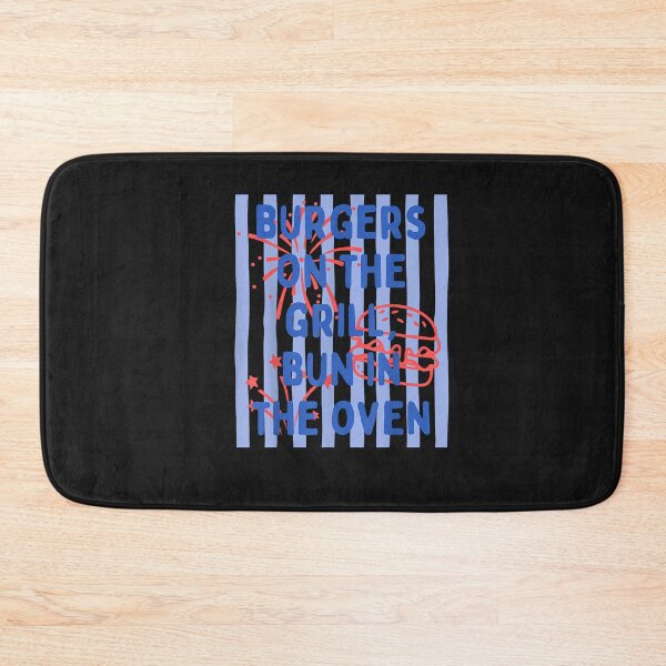 Item preview, Daisy Striped Burgers On The Grill Bun in The Oven Pregnant designed and sold by FrankIsabel.