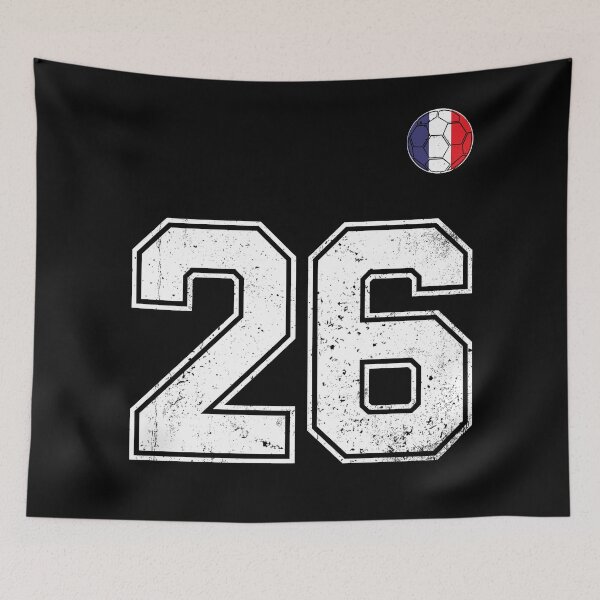 Item preview, Soccer player Jersey number 26 France Flag designed and sold by LiviuGligoros.