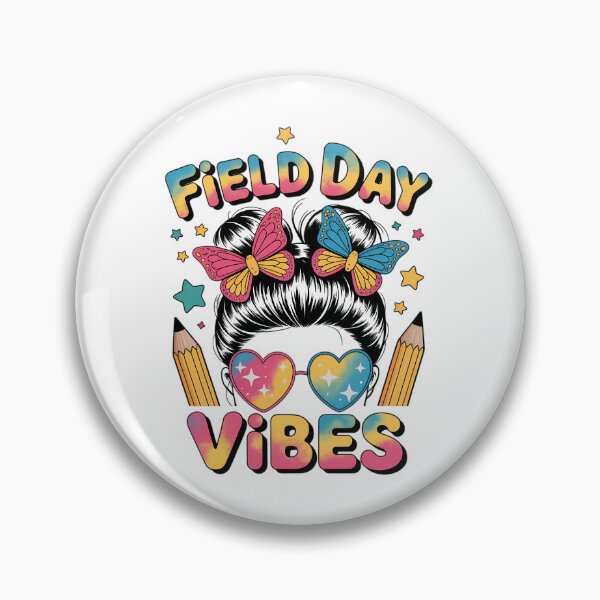 Item preview, Field Day Vibes for Teacher Kids Happy Field Day   designed and sold by SapfireStuArt.