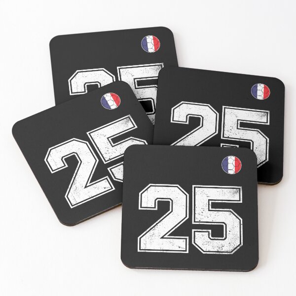 Item preview, Soccer player Jersey number 25 France Flag designed and sold by LiviuGligoros.