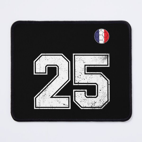 Item preview, Soccer player Jersey number 25 France Flag designed and sold by LiviuGligoros.