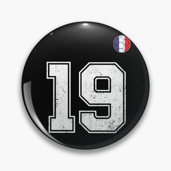 Item preview, Soccer player Jersey number 19 France Flag designed and sold by LiviuGligoros.