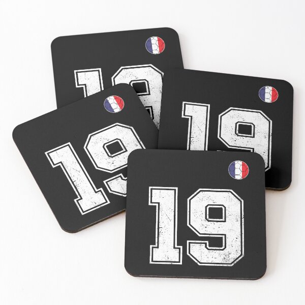 Item preview, Soccer player Jersey number 19 France Flag designed and sold by LiviuGligoros.
