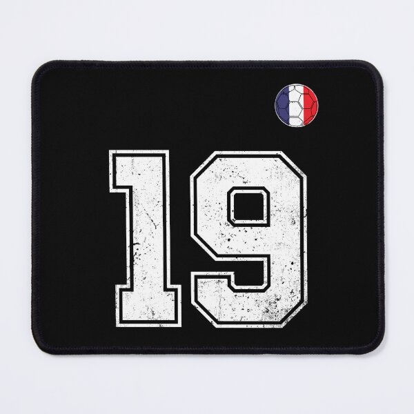 Item preview, Soccer player Jersey number 19 France Flag designed and sold by LiviuGligoros.