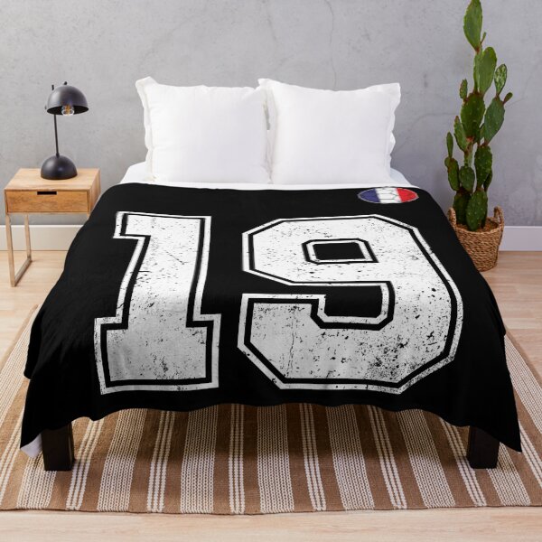Item preview, Soccer player Jersey number 19 France Flag designed and sold by LiviuGligoros.