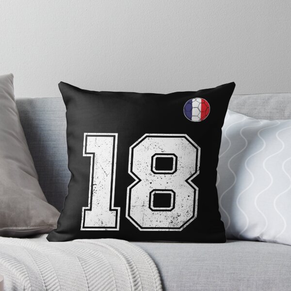 Item preview, Soccer player Jersey number 18 France Flag designed and sold by LiviuGligoros.
