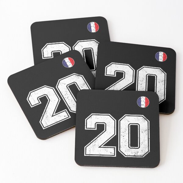 Item preview, Soccer player Jersey number 20 France Flag designed and sold by LiviuGligoros.