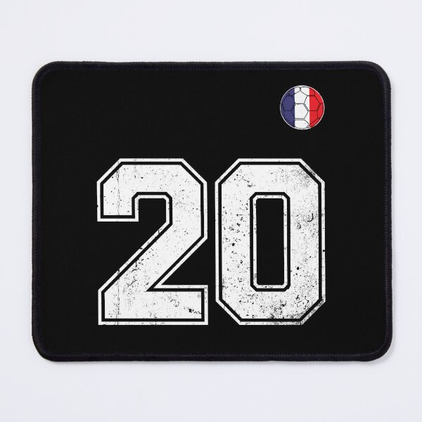 Item preview, Soccer player Jersey number 20 France Flag designed and sold by LiviuGligoros.