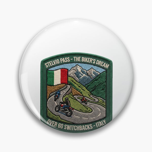 Item preview, Stelvio Pass The Biker's Dream Over 60 Switchbacks Italy Motorcycle Travel Adventure designed and sold by Simsimah26Parks.