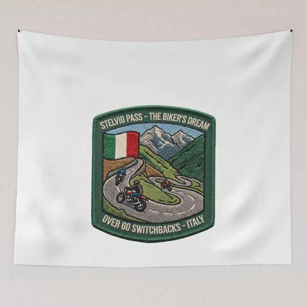 Item preview, Stelvio Pass The Biker's Dream Over 60 Switchbacks Italy Motorcycle Travel Adventure designed and sold by Simsimah26Parks.