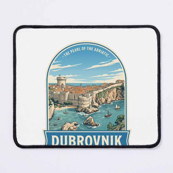 Item preview, The Pearl Of The Adriatic Dubrovnik Croatia Travel Destination Vacation Souvenir designed and sold by Simsimah26Parks.